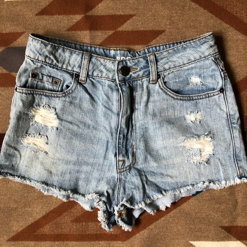 FINAL LISTING - High Waisted Jean Shorts